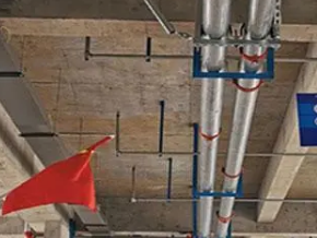 河西管廊支架的安装方法